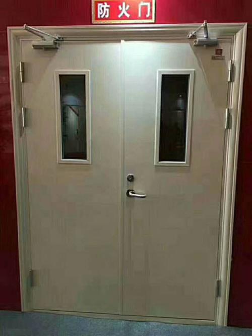 鋼制平開(kāi)帶窗防火門(mén)